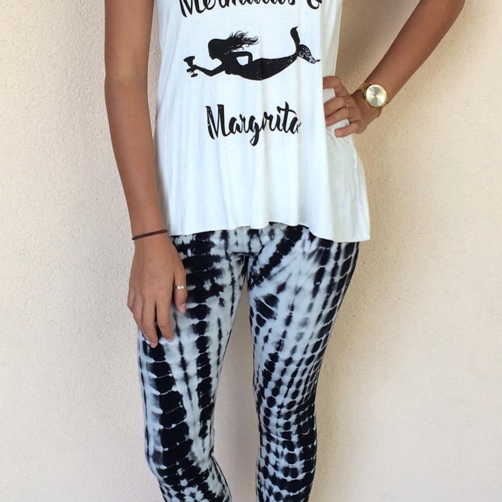 Cute dye dye leggings
